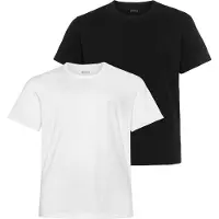 BOSS für Herren. 50475287 2er-Pack T-Shirts Comfor weiß, schwarz (3XL), Lässig, Baumwolle, Kurzarm