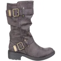 Rocket dog Damen Kunstleder-Bikerstiefel Trumble FS5658 (37 EU) (Braun)