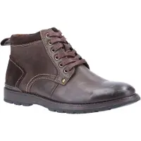 Hush puppies - Herren Stiefel "Dean", Leder FS7647 (44,5 EU) (Hellbraun)