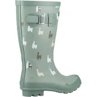 Cotswold - Kinder Gummistiefel "Farmyard", Alpaca FS9729 (30 EU) (Grün)