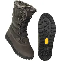 Mountain Warehouse - Damen Schneestiefel "Vostok", Leder MW2157 (41 EU) (Grau)
