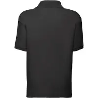 Fruit Of The Loom - "65/35" Poloshirt für Kinder RW10132 (128) (Schwarz)