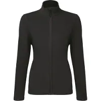 Premier - "Recyclight" Fleecejacke Durchgehender Reißverschluss für Damen PC5533 (S) (Schwarz)
