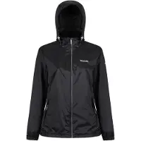 Regatta Damen Softshelljacke Corinne IV wasserfest RG3378 (38 DE) (Schwarz)