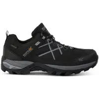 Regatta - Herren Wanderschuhe "Samaris III" RG9773 (46 EU) (Schwarz/Granitgrau)