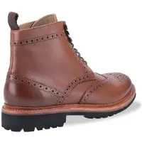 Cotswold Herren Rissington Commando Leder-Stiefel FS6764 (42 EU) (Braun)