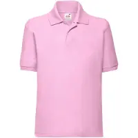 Fruit Of The Loom - "65/35" Poloshirt für Kinder RW10132 (128) (Hellrosa)