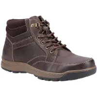 Hush puppies - Herren Stiefel "Grover", Leder FS7857 (40,5 EU) (Braun)