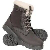 Mountain Warehouse - Damen Stiefeletten, Thermisches Material MW2118 (41 EU) (Holzkohle)