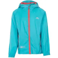 Trespass - "Qikpac" Jacke, wasserfest für Damen, Zum Falten GT8672 (32 DE) (Aquablau)