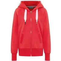 Elbsand - Women's Kelda Hood-Jacket - Sweat- & Trainingsjacke Gr S rot