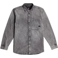 G-Star REGULAR 1 PKT SHIRT LS Grau