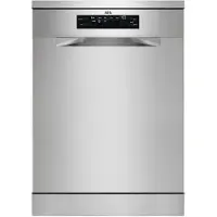 AEG FFB53627ZM, Freistehend, Standardgröße (60 cm), Edelstahl, Schieber, 1,5 m, 1,5 m