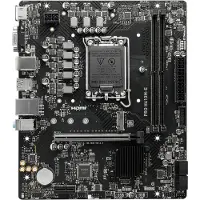 MSI PRO H610M-E Mainboard, Micro-ATX – unterstützt Intel 12. und 13. Gen Core-CPUs, LGA-1700-Sockel, DDR5-Speicher mit 5600 MHz Boost, PCIe-4.0-x16-Steckplatz, M.2-Gen3-Steckplatz