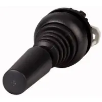 Eaton 279418 Joystick, mit einem Schaltpunkt je Betätigungsrichtung, mit Kunststoffachse, 4 Stellungen, Frontring Schwarz, tastend M22S-WJ4 - 5 Stück