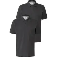 s.Oliver Poloshirt Packung, 2 Stk. mit Logo Stickerei