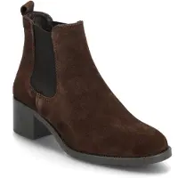 Tamaris Chelseaboots Blockabsatz, Stiefelette, Businessschuh in schmaler Form