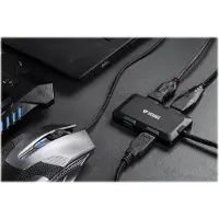 Yenkee USB Hub YHB 4341BK 4x USB 3.0 černý