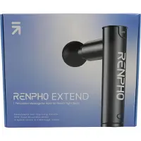 Renpho Extend Handheld Massagepistole mit Type-C-Ladefunktion C004, schwarz