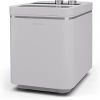 Klarstein IceCraft Eiswürfelmaschine – 12 kg/24 h, Eiswürfel in 6 Minuten, 2 Größen, Automatische Reinigung, Eiswürfelbereiter für Küche & Bar, 150 W, Eiswürfelspender, Weiß