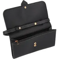 Fossil Geldbörse Umhängetasche Harwell Wallet Crossbody Black schwarz