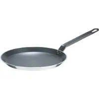 GSW Crêpepfanne "Gastro Lyoner Alu" Aluminium 1 Stk. tlg. Teflon Select Antihaft-Versiegelung, Induktion, 26 cm