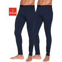 H.I.S. Lange Unterhose Packung, 2 Stk. mit Bündchen am Bein