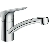 Hansgrohe Logis M31 Küchenmischer, Comfort120, CoolStart, EcoSelection, 1-jet, Ausladung 202mm, chrom, 71837000