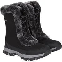 Mountain Warehouse - Damen Schneestiefel "Ohio" MW1639 (38 EU) (Samtschwarz)