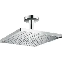 Hansgrohe Raindance E 300 Air 1-jet Kopfbrause, mit Deckenanschluss, 26250000, Farbe: Chrom