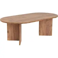 Hannah Home Couchtisch aus Holz "Sable" – 60 x 119 x 40 cm – Atlantische Kiefer