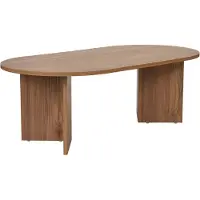 Hannah Home Couchtisch aus Holz "Sable" – 60 x 119 x 40 cm – Eiche