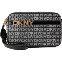 DKNY Avril Schultertasche Schwarz Schwarz One Size