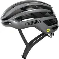 ABUS Rennradhelm AirBreaker 2.0 MIPS - leichter Fahrradhelm mit Fokus auf Belüftung, Aerodynamik, icherheit und Komfort für professionellen Radsport - für Frauen und Männer - ilber, Größe S (51-55 cm)