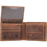 Green Burry GREENBURRY Geldbörse Vintage Wallet RFID Brown braun