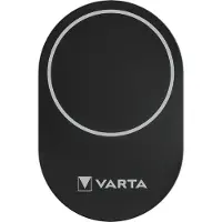 Varta Fast Wireless Charger, KFZ, Qi, 5V/9V/12V, schwarz Kabel USB Typ-C-C, 1m, schwarz, Retail Blister
