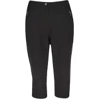Deproc Active 3/4-Hose "KENORA PIRATE WOMEN", Damen, Gr. 36/38 (M), Normalgrößen, schwarz, Jersey, 97% Polyester. 3% Elasthan, regular fit 3/4-Länge, Hosen 3/4-Hose, auch in Großen Größen erhältlich
