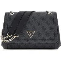 GUESS Elegante Damenhandtasche mit Kettengriffen und Druckknopfverschluss