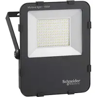 Schneider Electric IMT47222 LED Flutlichtstrahler Mureva 150W/15000lm /6500k / IP65 / IK05 / Kabel: 0,5m