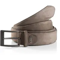 MONTI Ledergürtel "MAASTRICHT", Herren, Gr. 115, beige, Rindsleder, Gürtel Ledergürtel, matt, weich, elegant, casual