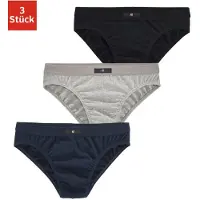 H.I.S. Slip Packung, 3 Stk. mit Logo vorn