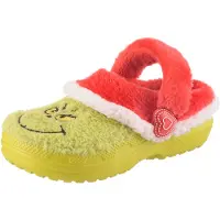 Crocs Grinch Classic Gefütterte Schlappen, Multi, 28-29
