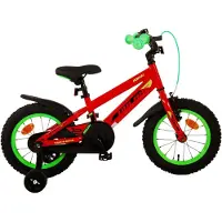 Volare Rocky Kinderfahrrad – Jungen – 14 Zoll – Rot