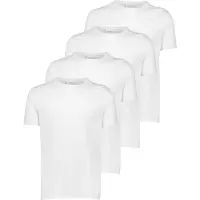 Lindbergh T-Shirt Packung, 4 Stk. mit Rundhalsausschnitt im 4-er Pack