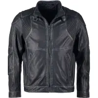 Jcc Lederjacke Marx-B Herren black S