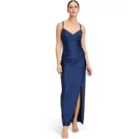 SUDDENLY Princess Abendkleid "Abendkleid figurbetont", Damen, Gr. 32, EURO, blau (festival blau), Obermaterial: 82% Polyamid PA. 18% Elasthan EL., Kleider Abendkleid