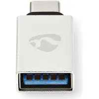 Nedis CCTB60915AL USB-C-Adapter USB-C Stecker auf USB-A Buchse 5 Gbps Silber