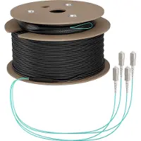 EFB Elektronik Trunkkabel U-DQ ZN BH OM3 4G 1x4 SC-SC 110m Dca LSZH