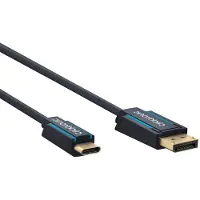 ClickTronic Adapterkabel USB-Cauf DisplayPort 1 m (1er Faltschachtel)