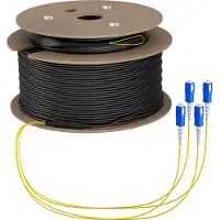 EFB Elektronik Trunkkabel U-DQ ZN BH OS2 4E 1x4 SC-SC 120m Dca LSZH